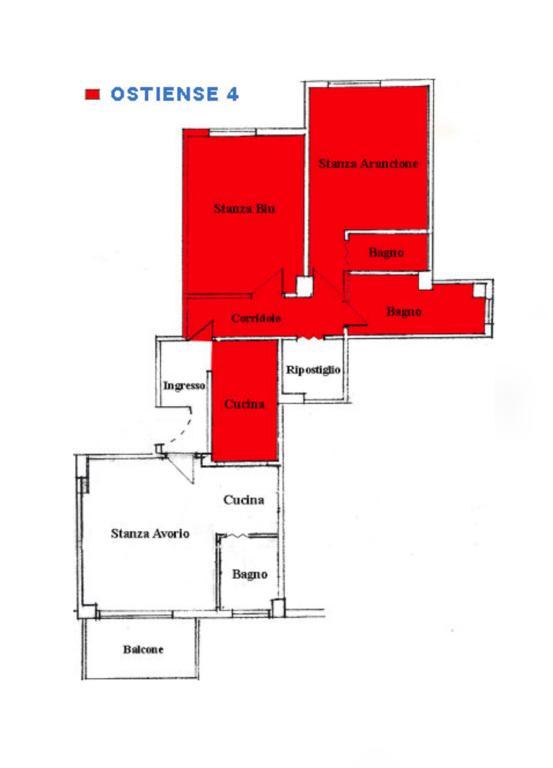 Tourist House Roma Aparthotel ภายนอก รูปภาพ